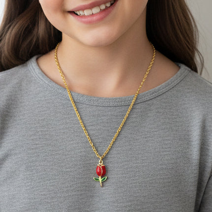 Tulip Necklace - Yalda Concept Store Persan
