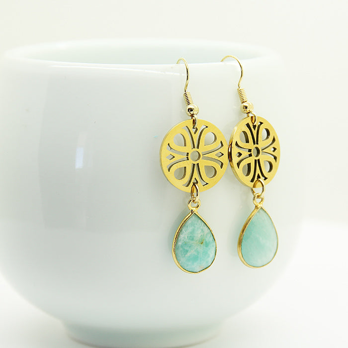 Amazonite Earrings