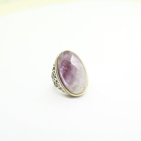 Amethyst Statement ring - Yalda Concept Store Persan
