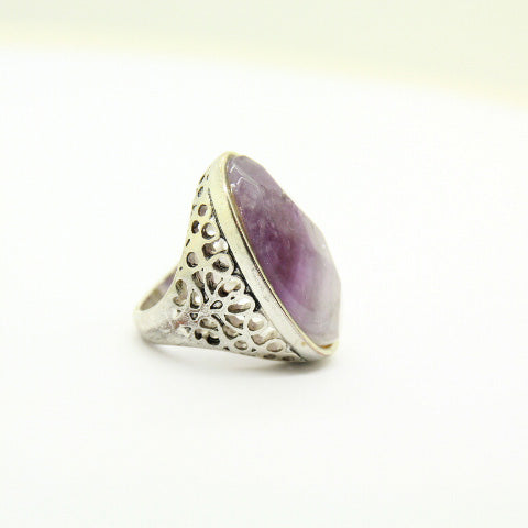 Amethyst Statement ring - Yalda Concept Store Persan