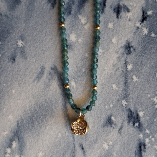 Apatite Pomegranate Necklace
