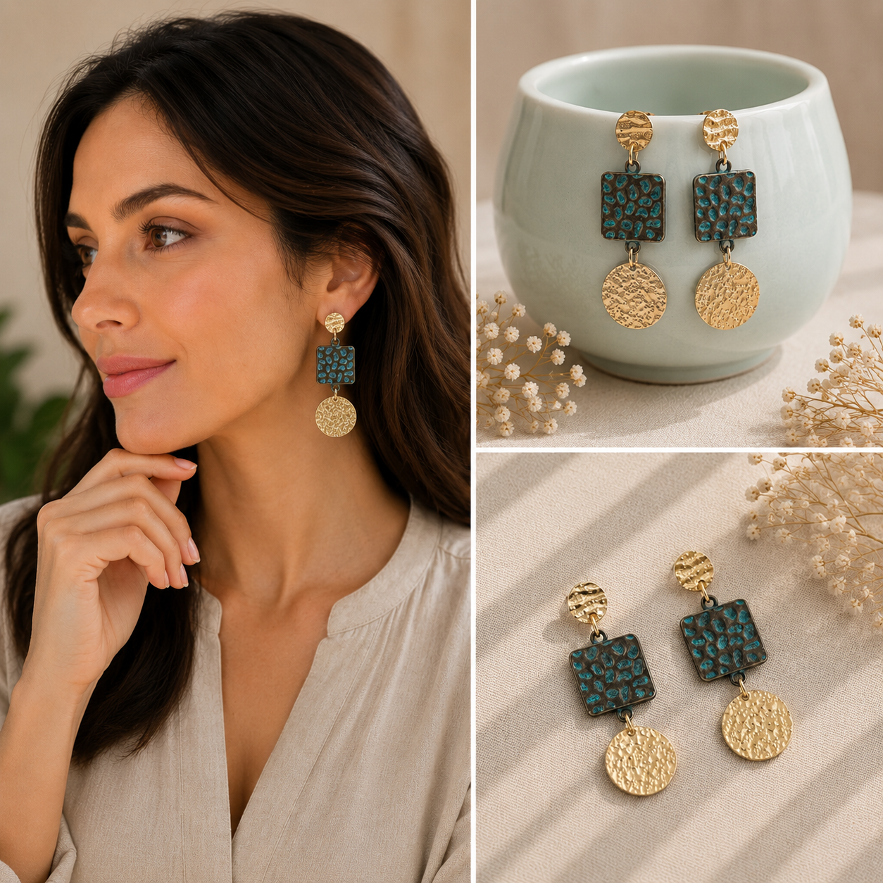 Tribal chic Earrings