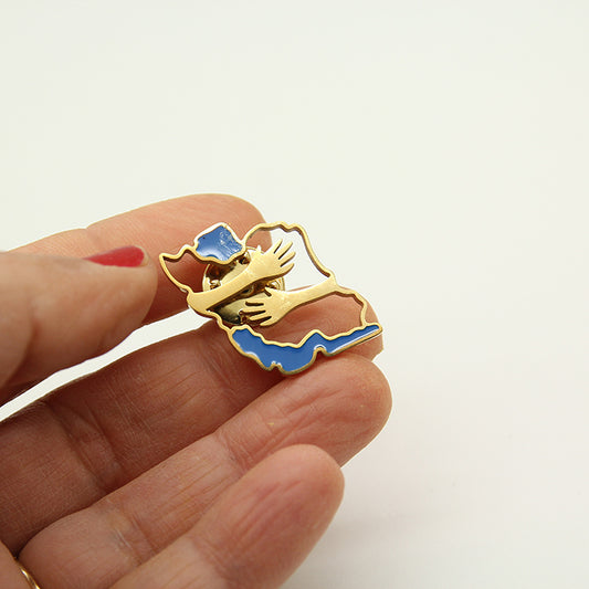 Sweet home Iran Brooch - Yalda Concept Store Persan