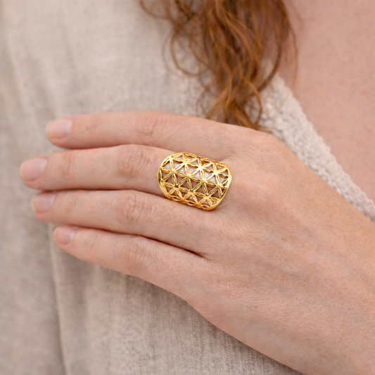 Life flower ring - Yalda Concept Store Persan