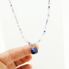 Load image into Gallery viewer, Aquamarine Nights Necklace
