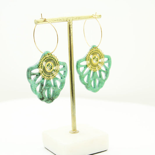 Green vibes Earrings