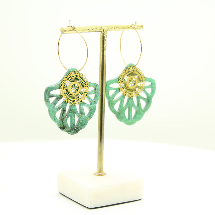 Green vibes Earrings