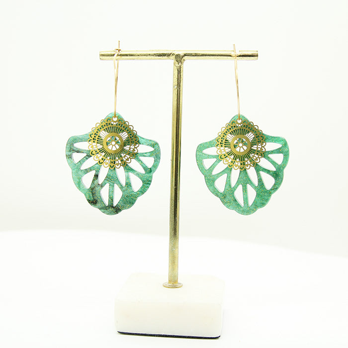 Green vibes Earrings