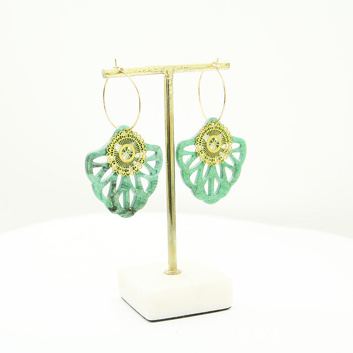 Green vibes Earrings