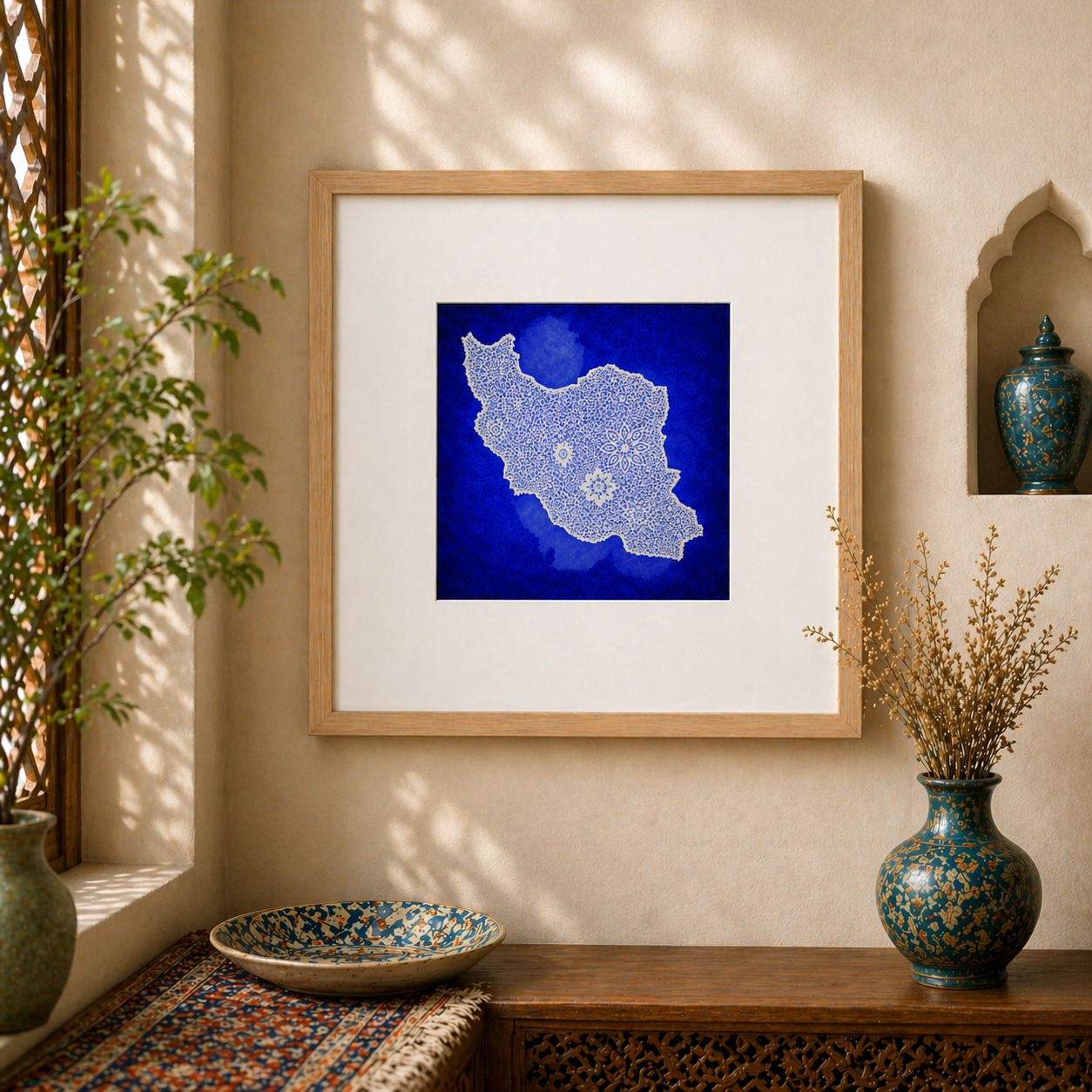 Iran my home Art Print - Yalda Concept Store Persan
