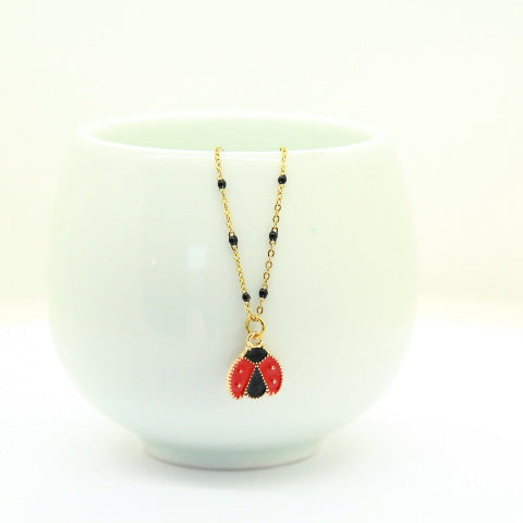 Lady bird Necklace