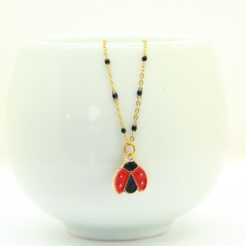 Lady bird Necklace