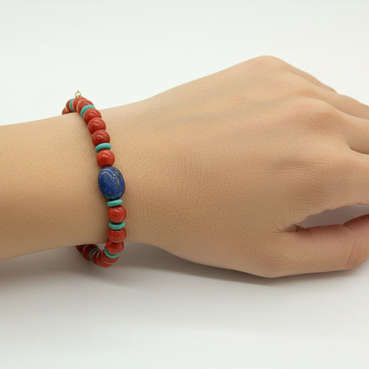Lapis Elegance Bracelet - Yalda Concept Store Persan