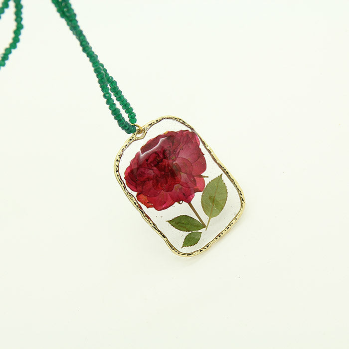 Floral Symmetry Necklace