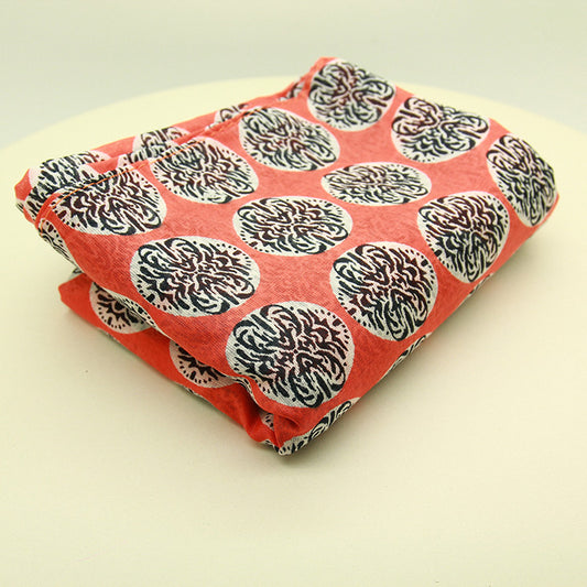 PersianOrange Wrap, 100% Coton