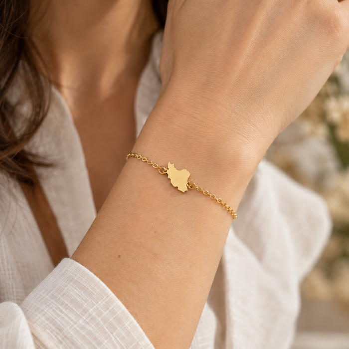 Iran Map Bracelat - Yalda Concept Store Persan