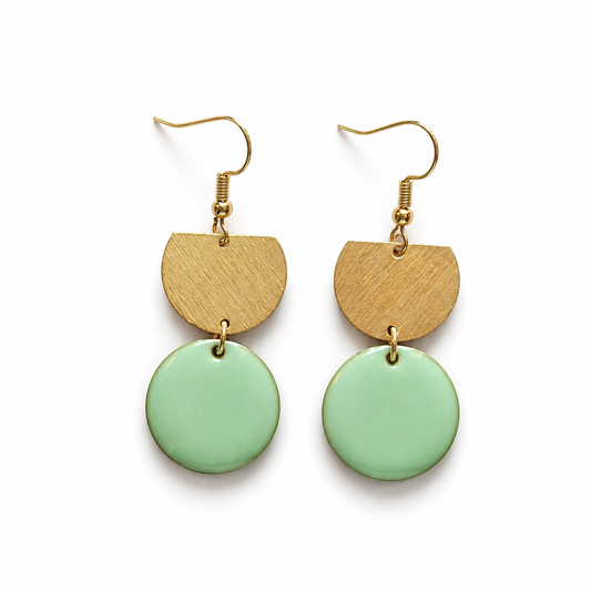 Mint Pastel earrings
