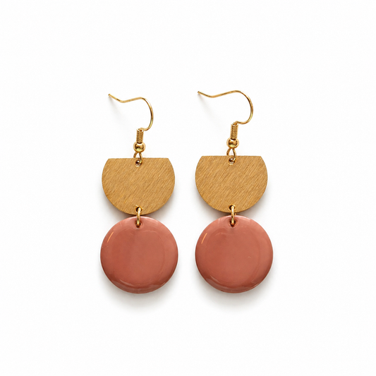 Pink Pastel earrings