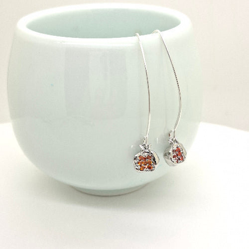 Pomegranate long Earrings