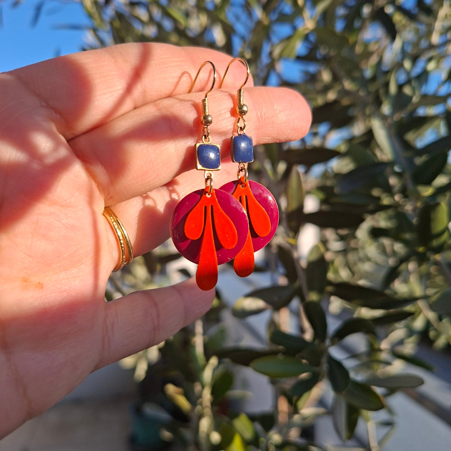Colorful earrings - Yalda Concept Store Persan