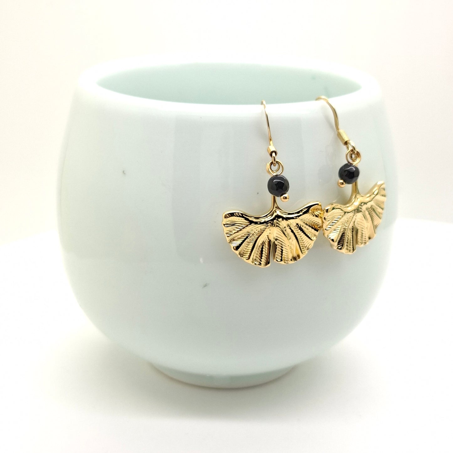 Ginkgo earrings