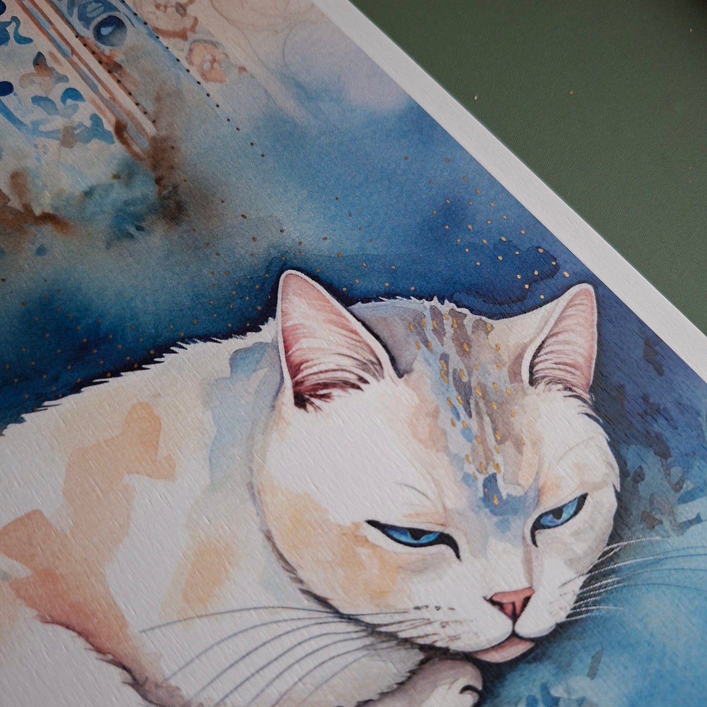 Persian cat, it's afternoon Art Print (Copie)