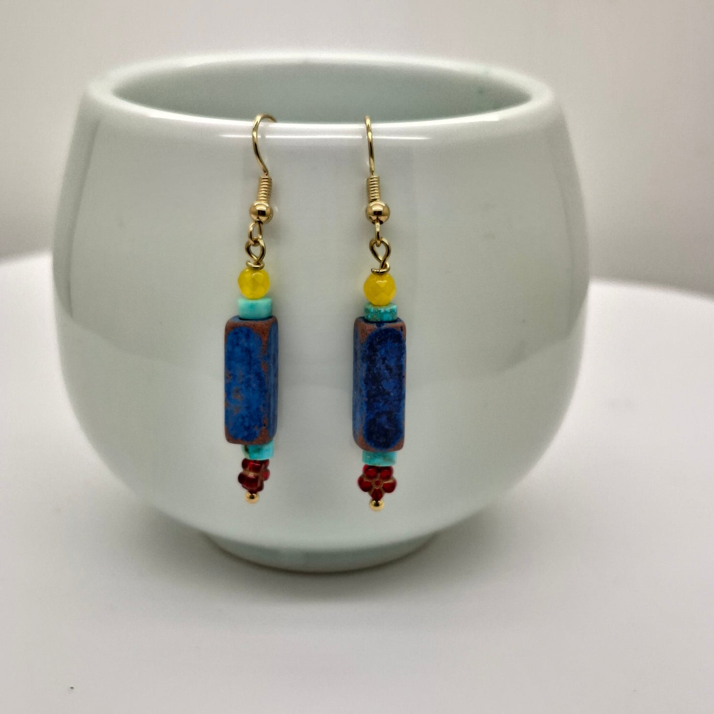 Bobylon tiny flower Earrings - Yalda Concept Store Persan