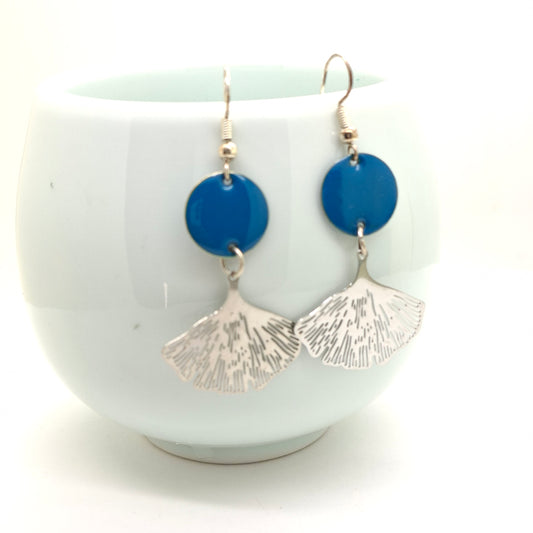 Ginkgo earrings