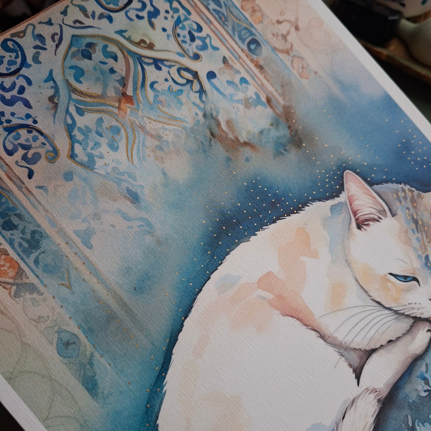 Persian cat, it's afternoon Art Print (Copie)