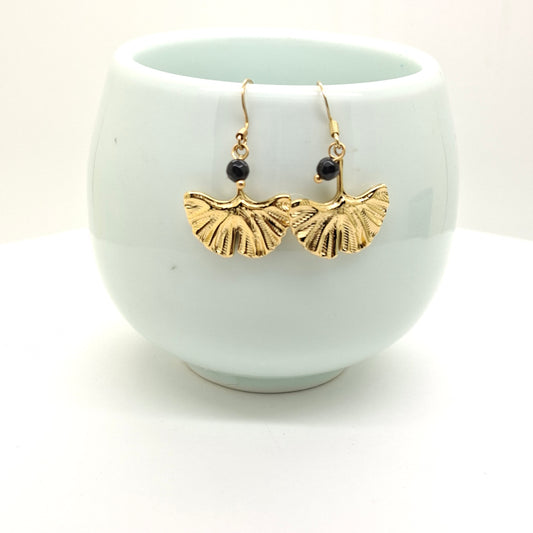 Ginkgo earrings