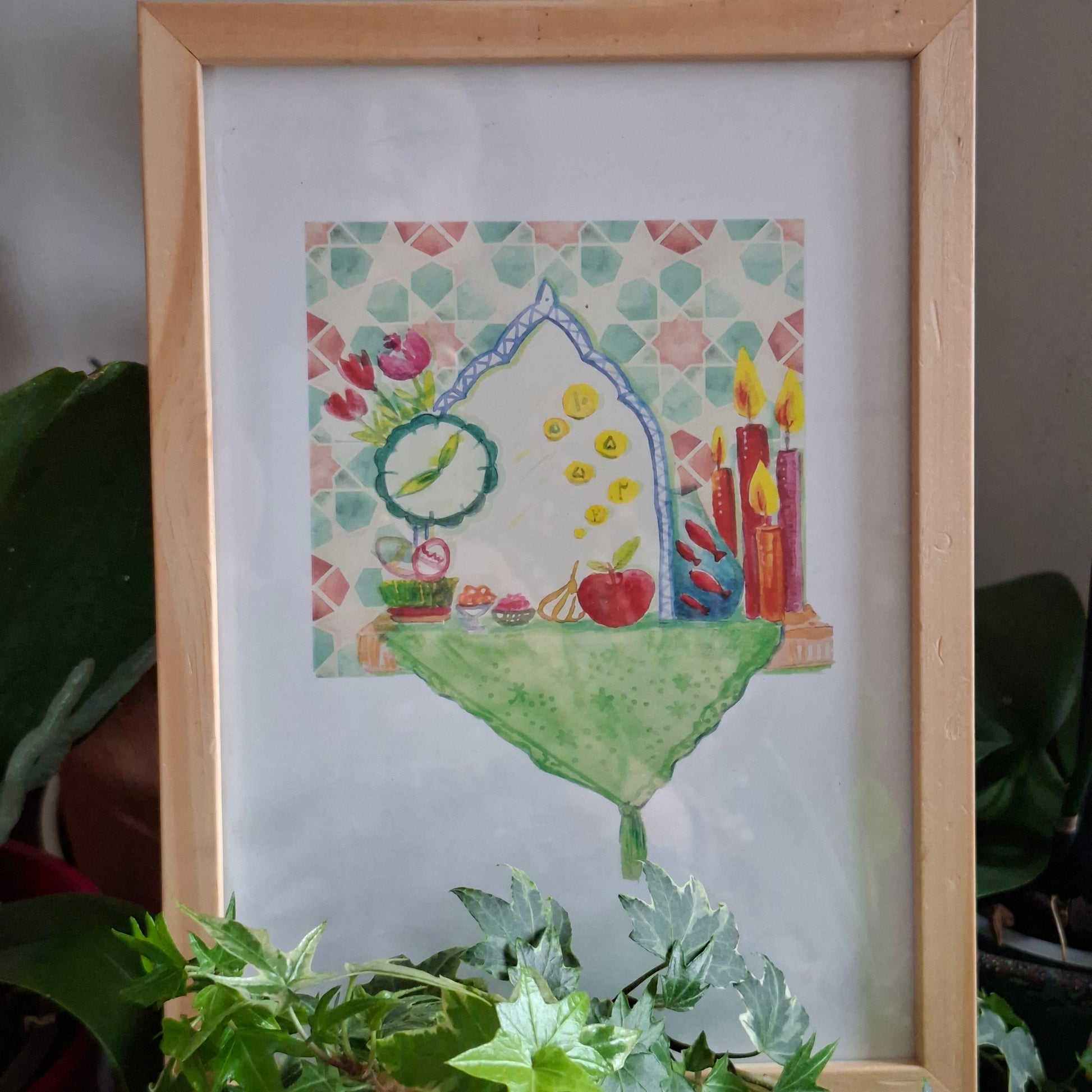 Norooz Postcard, big size - Yalda Concept Store Persan