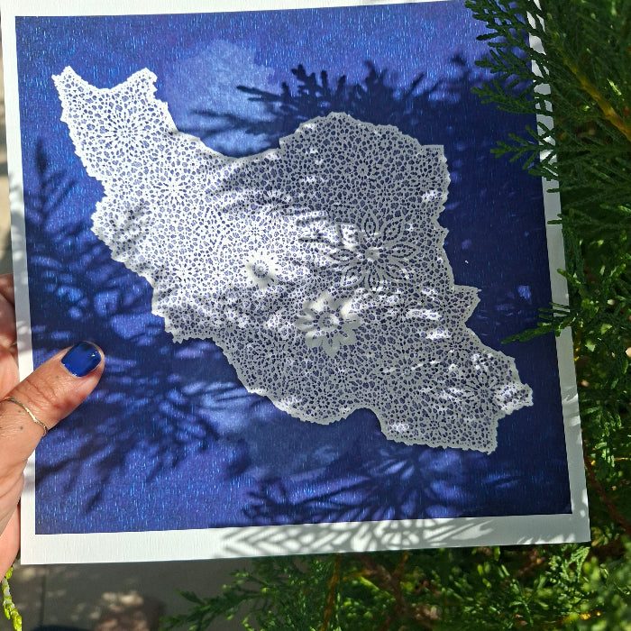 Iran my home Art Print - Yalda Concept Store Persan