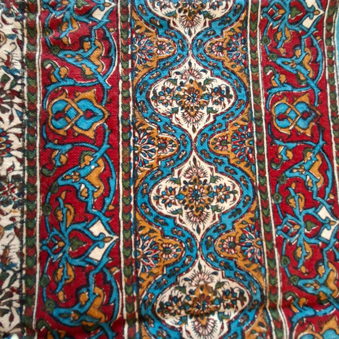 Handmade Tablecloth, Grape pattern Ghalamkar 100x140 cm - Yalda Concept Store Persan
