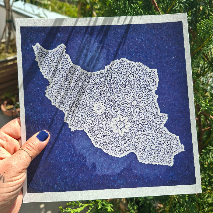 Iran my home Art Print - Yalda Concept Store Persan