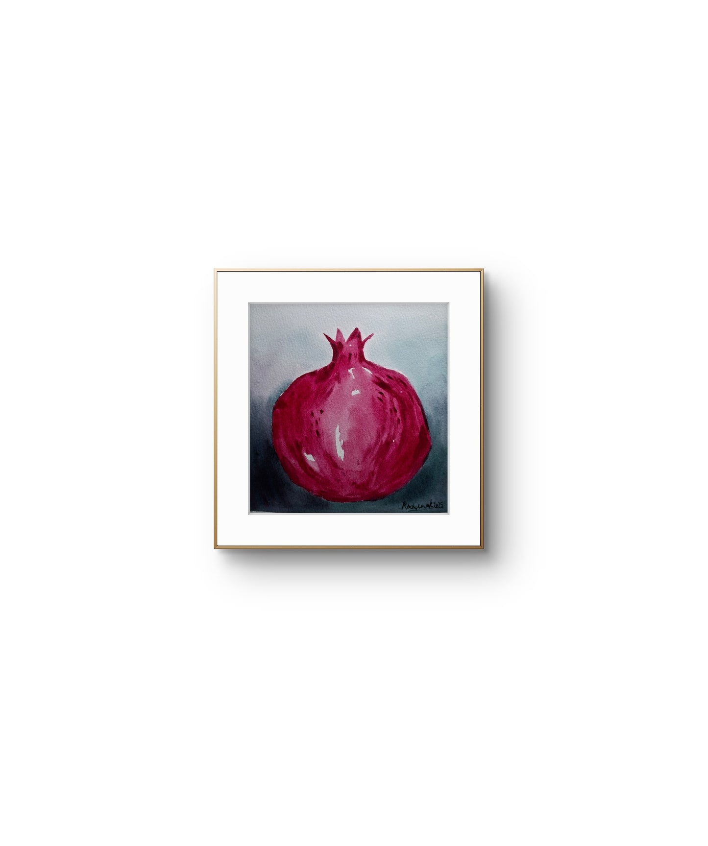 Original Pomegranate Watercolor
