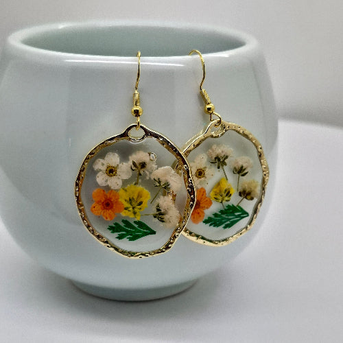 Whispering Petals Earrings - Yalda Concept Store Persan