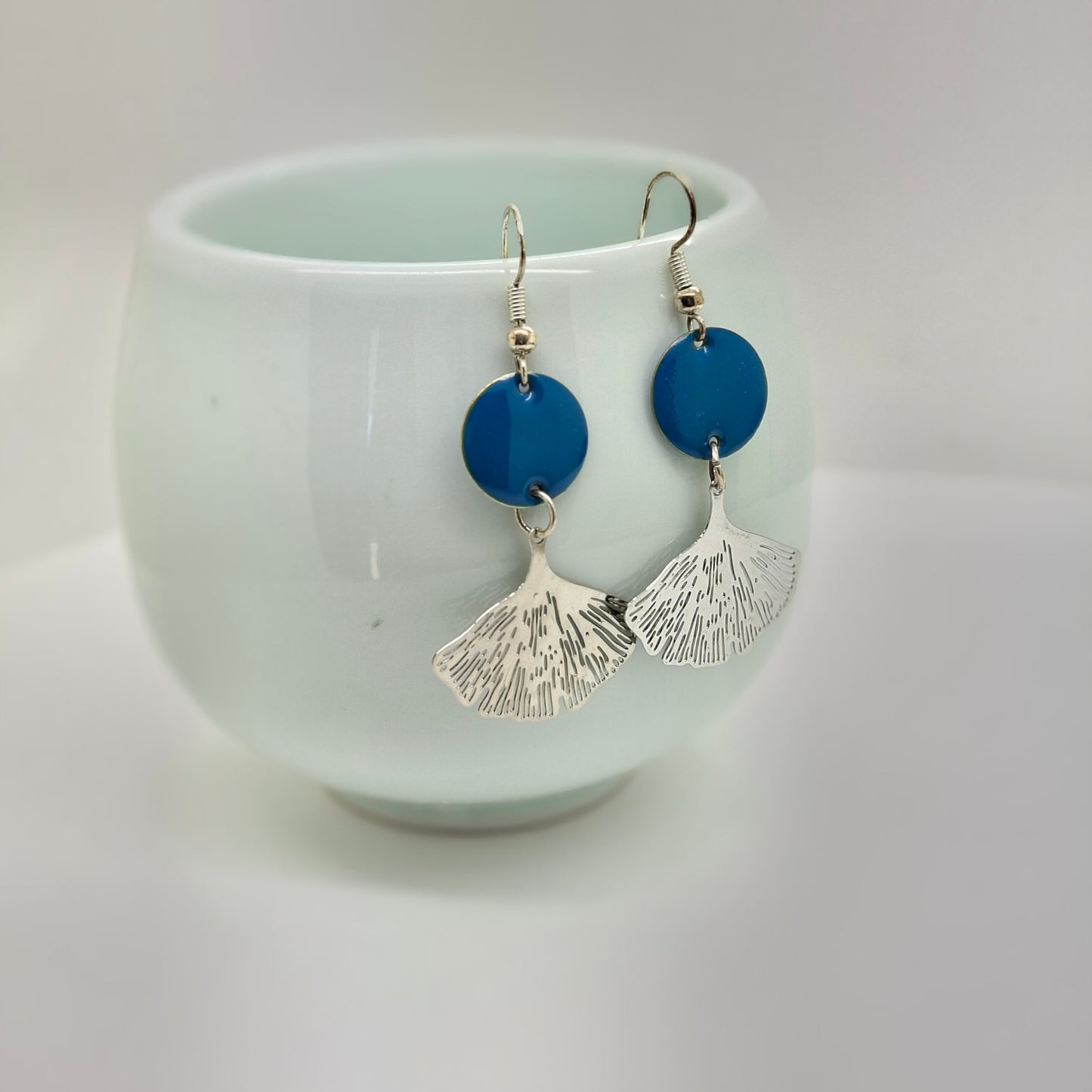 Ginkgo earrings