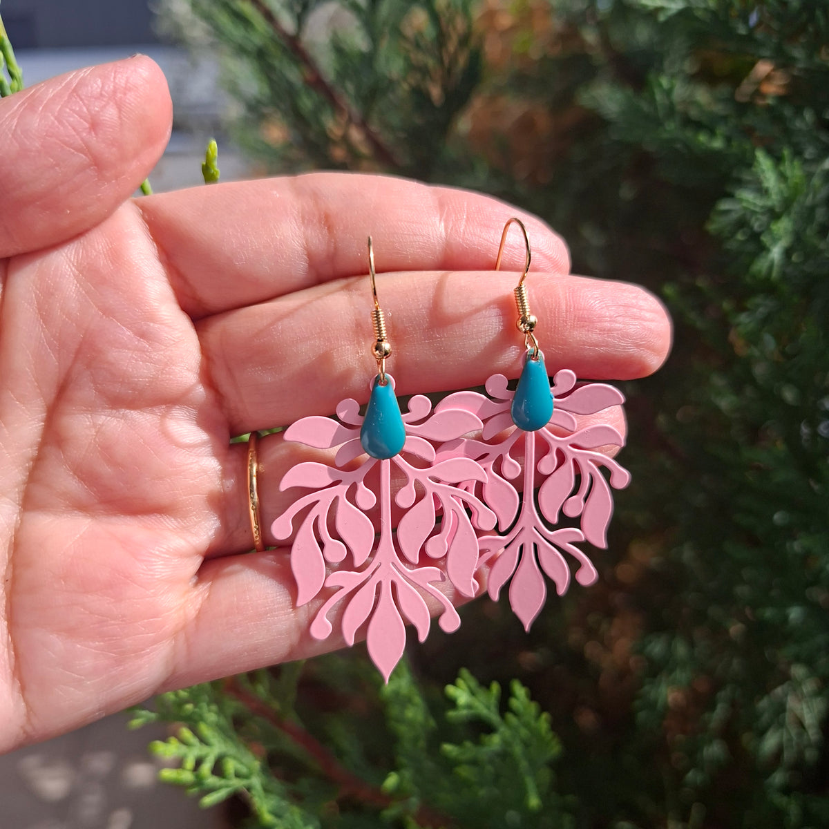 Pink Septembre Earrings