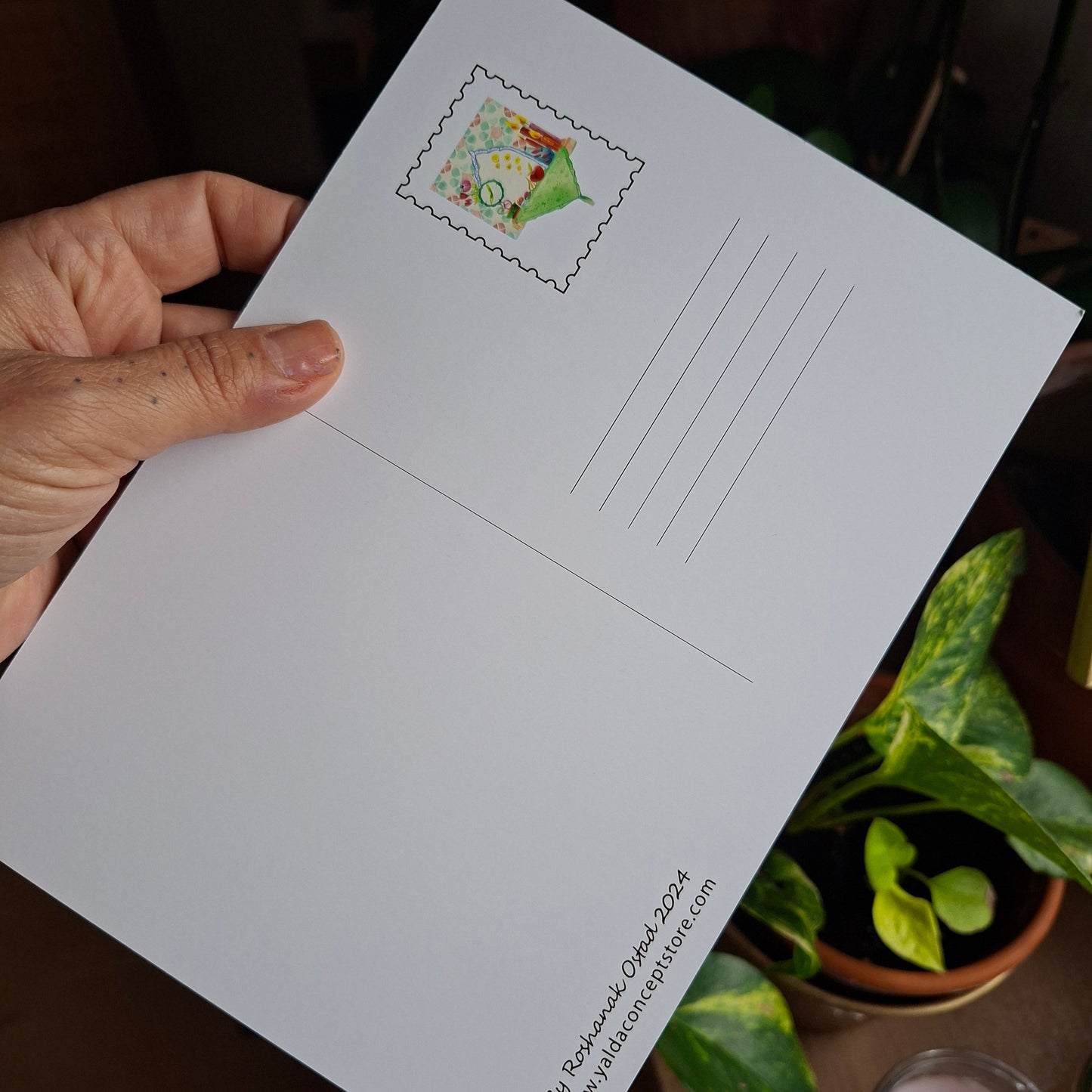 Norooz Postcard, big size - Yalda Concept Store Persan