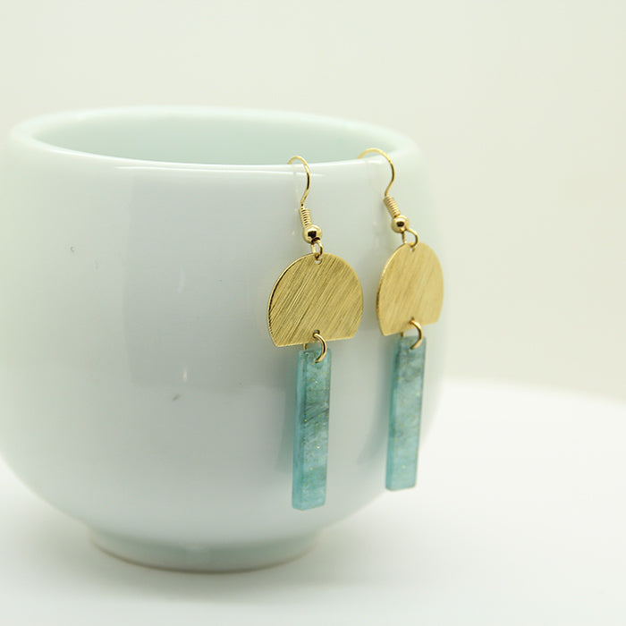 Lustre Line Earrings