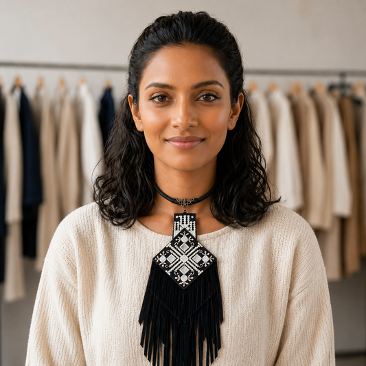 Persian Fine Embroidered Necklace
