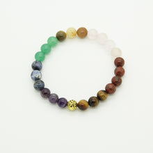 Load image into Gallery viewer, Chakra Natural Stones Bracelet
