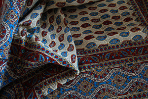 Ghalamkar Tablecloth, 100x100 cm
