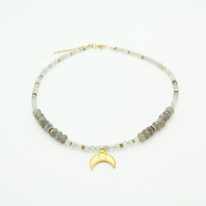 Mystic Moon Labradorite Necklace