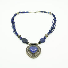 Load image into Gallery viewer, Lapis Lazuli, Afghan Vintage Necklace
