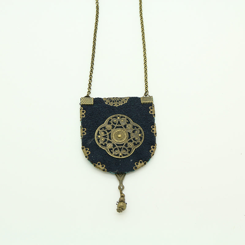 Fine Embroidered Necklace