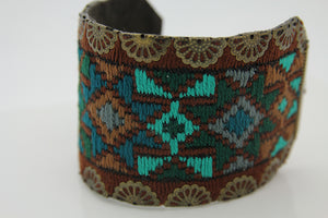 Embroidered Elegance Bracelet