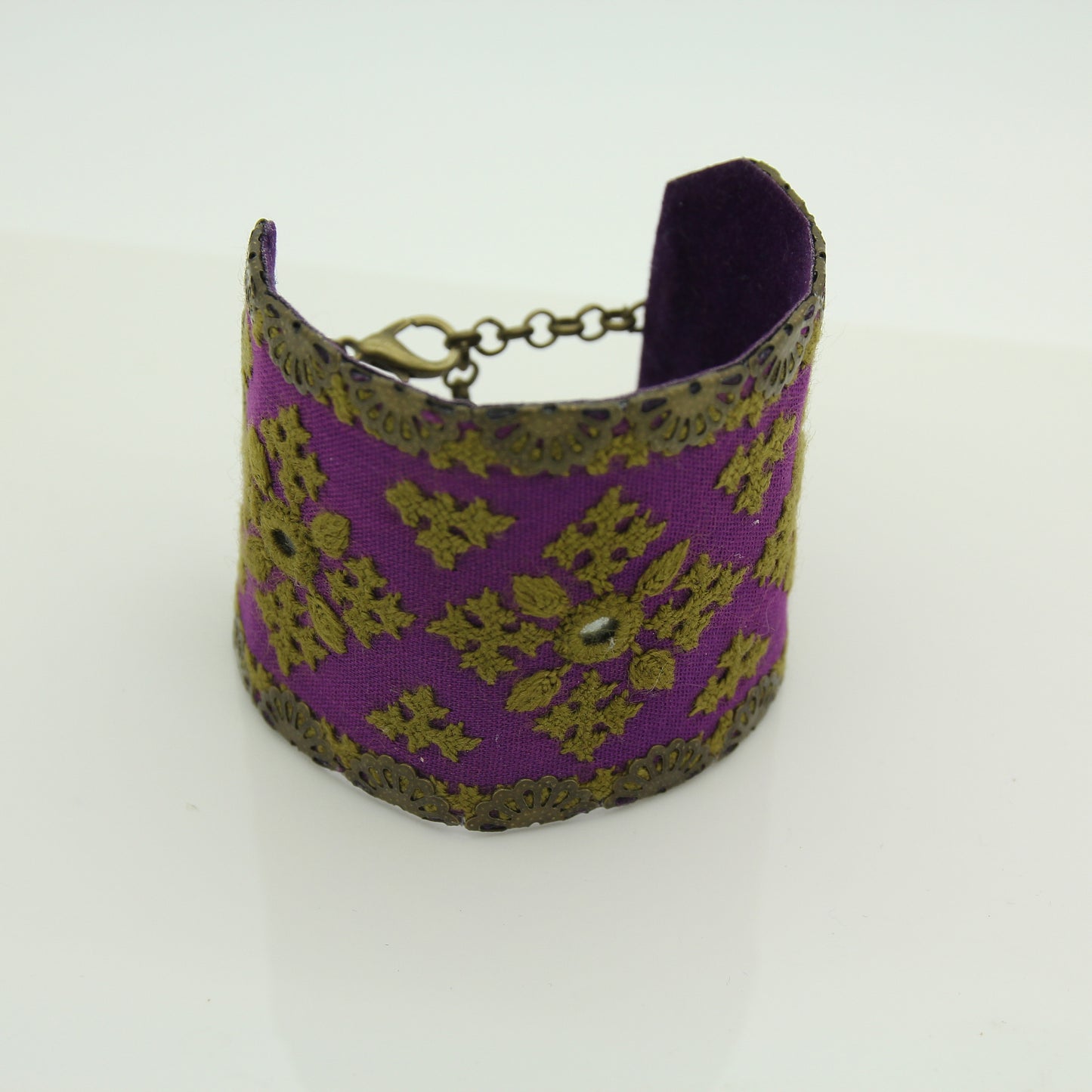 Regal Embellishment Bracelet, Purple