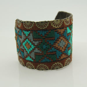 Embroidered Elegance Bracelet