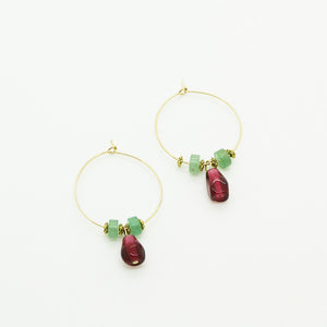 Pomegranate Earrings